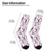thumbnail image 2 of Rocae 4th Of July for Girls Boys Crew Socks,Children's Socks, Kids Socks, Toddler Socks: Daily Wear with Kids School Uniform, 2 of 5