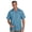 Cloud Blue, variant on Mens Barbados Textured Camp Shirt - Black - Large