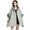 Lightgrey, variant on ZhangBaoLin Women Shawl Wrap Cardigan Poncho Cape Open Front Thick Wool Coat