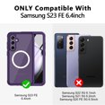 thumbnail image 2 of Casetego for Samsung Galaxy S23 FE Case,Full Body Shockproof with Built-in Screen Protector + Lens Protector Drop Protective Phone Cover,Purple, 2 of 7