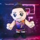 thumbnail image 2 of Peluche Bleacher Creatures Phoenix Mercury Diana Taurasi, 2 of 7