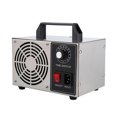 thumbnail image 1 of Silver Stainless Steel Ozone Generator, 28g/h or 32g/h Output, 150W Power, AC 110/220V, EU/US Plug Optional, Covers 200-250㎡, Deodorizes 12m³/h, Compact 20×13.5×17.5cm Air Purifier Machine, 1 of 1