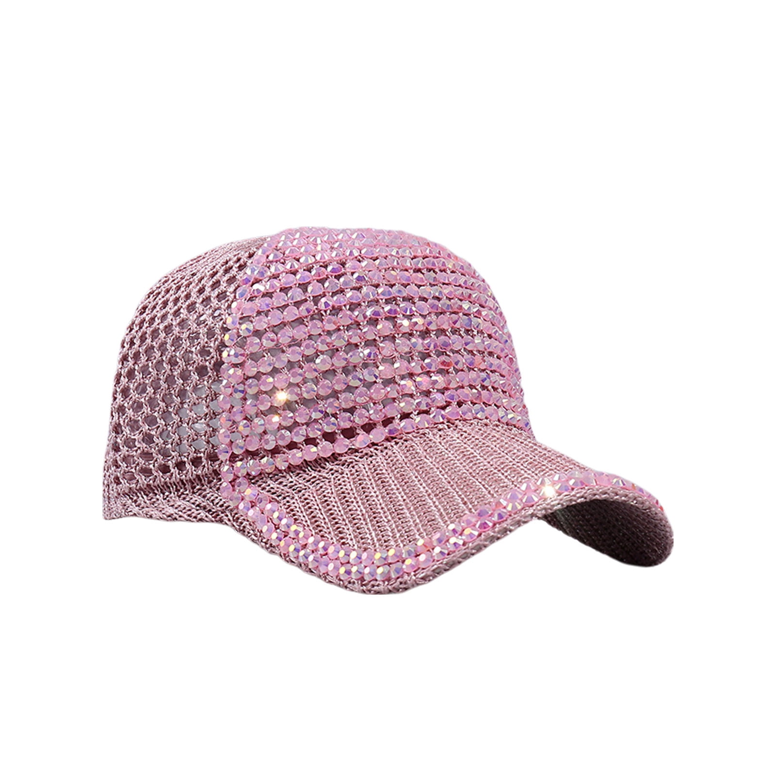 Nsxcdh Women Studded Rhinestone Crystals Ponytail Mesh  display picture 2