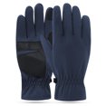 thumbnail image 1 of Minnieouse 1 par de guantes térmicos para ciclismo a prueba de viento, impermeables, pantalla táctil ajustable, mitones para deportes al aire libre de guantes y mitones Azul oscuro Minnieouse AP013168-03, 1 of 6
