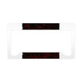 thumbnail image 1 of CafePress - Red Roses Black Background License Plate Holder - Aluminum License Plate Frame, License Tag Holder, 1 of 1