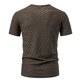 thumbnail image 4 of Camiseta informal de verano con diseño en relieve para hombre: tejido suave y transpirable, corte holgado, perfecta para el día a día y la playa, lavable a máquina., 4 of 4