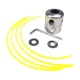 thumbnail image 1 of Scienceny Universal Garden Bush Trimmer Head Washer Carcasa de aleación de aluminio portátil Cabezales de línea de cortacésped con Jardín y Patio, 1 of 6