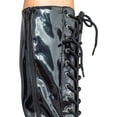 thumbnail image 6 of Pro Wrestling Lace-Up Boots and Coordinating Wristbands Black XL, 6 of 10