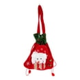 thumbnail image 2 of Christmas Gift Bag, Handbag Decoration, Velvet Material, Drawstring Design, Christmas Eve, Party Bag, Decorative Gift Box, Soft Fabric, Seasonal Decor, -Friendly, Gift Wrap, Festive Style, Home, 2 of 7