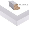 thumbnail image 6 of 40x21 Picture Frame Black Wood 40x21 Frame, 6 of 11