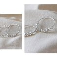 thumbnail image 4 of Spinner Fidget Beads Anillos Para La Ansiedad Preocupación Anillos De La Paz Joyería Del Día De San Valentín De Las Mujeres, S, 4 of 5