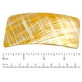 thumbnail image 5 of Parcelona French Mustard Touch on Golden Bar Wide Large Hair Clip Barrette, 5 of 8
