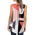 thumbnail image 3 of Birdeem T-Shirt Mode Femme Été Aguichant Sans Manches Imprimé Léger Ample Ventilation, 3 of 6