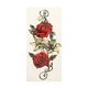 thumbnail image 5 of Pegatinas de tatuajes 3D letras personalizadas brazos florales pegatinas de tatuajes neutros e impermeables tatuajes joyas de pareja regalos de San Valentín, 5 of 5