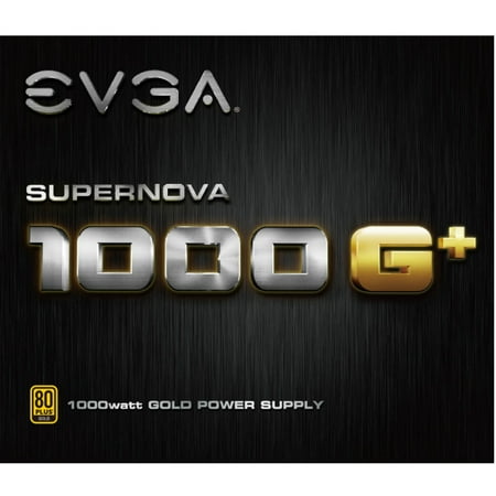 EVGA - GP Series SuperNOVA 1000W ATX 80 Plus Gold Fully Modular Power Supply - Black
