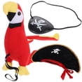 thumbnail image 4 of 1 Set de Disfraz de Pirata para Halloween: Sombrero de Pirata Divertido, Antifaz, Adorno de Loro, 4 of 8