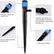 thumbnail image 3 of Aspersor con enchufe a tierra, ajustable en 360 grados, adecuado para riego de jardines y pastizales (50 piezas), 3 of 5