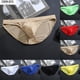 thumbnail image 2 of Ropa Interior Sexy Para Hombre De Cintura Baja Calzoncillos De Color Sólido U-Convexos Blanco/Nude/Negro/Rojo/Amarillo/Azul Claro, 2 of 4