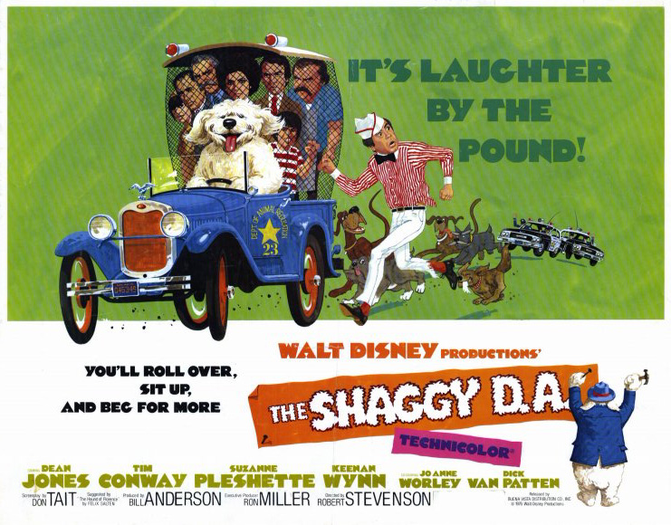 The Shaggy DA movie POSTER (Style A) (11" x 14") (1977)