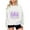 QR1-White, variant on VKOYWKM Women Oversized Sweatshirt Halloween Ghost Graphic Sweatshirt Crewneck Long Sleeve Fall Pullover Party Tops Oversized Sweatshirts