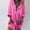 Style2-Pink linen shirts for women, variant on Mceream Plus Size Linen Button Down Shirts for Women Summer Cotton Oversized Tops Dressy Casual 3/4 Sleeve Lapel Blouses Business Casual Outfits Clothes Blue XL