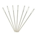thumbnail image 2 of 100 Pcs Aiguille de Queue Argentée pour Broderie 11CT, Aiguille de Point de Croix 3.6cm, 2 of 5