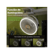 thumbnail image 3 of Ventilador Recargable Usb Con Luz, 5 Velocidades, 17.cm Xtellar blanco, 3 of 4