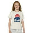 thumbnail image 3 of Vintage Patriotic American Buffalo Crewneck T Shirts Boy Girl Teen Brisco Brands XS, 3 of 6