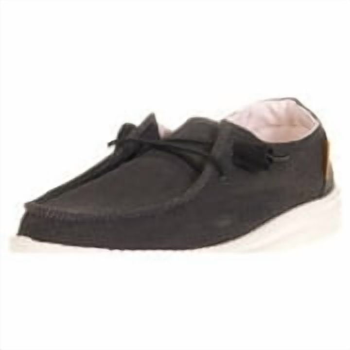 Hey Dude Womens Wendy Chambray Off Black Casual - Walmart.com display picture 3