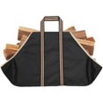 thumbnail image 1 of Sac de Transport pour Bois de Chauffage, Sac de Transport pour Bûches Résistant à l'Eau, Sac de Bûches en Toile pour Cheminée, Sac de Rangement en Bois Imperméable pour Cheminée Extérieur Intérieur, 1 of 4