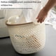 thumbnail image 3 of Portable dirty clothes basket, dirty clothes basket, Creamy white, 3 of 5