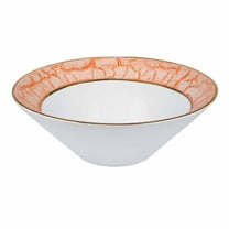 Renovator's Supply Dry Earth 16 3/4" Round Countertop Vessel Bathroom Sink White Crust Accented w/Overflow