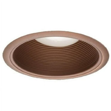 Nicor Lighting 17511BZ 6 in. Recessed Baffle Trim, Bronze