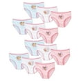 thumbnail image 1 of Girls' Underwear 12 Pack Briefs Cotton Hipster Panties Sizes 4 - 10, Puppy, Size: 10, 1 of 4