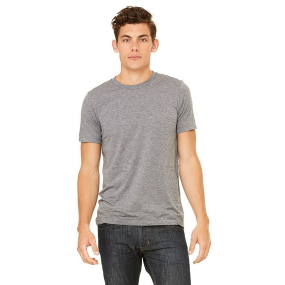 The Bella   Canvas Unisex Triblend Short Sleeve T-Shirt - GREY TRIBLEND - XS
