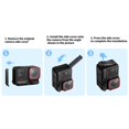 thumbnail image 6 of lanema Camera Battery Vertical Magnetic Cover Quick Release For 360 Pro2 Action Camera Replacement Part Black, 6 of 8