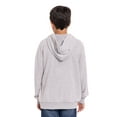 thumbnail image 5 of Monster Jam Boys' Grave Digger Graphic Mineral Wash Hoodie Sweatshirt with Long Sleeves, Sizes 4-18, 5 of 8