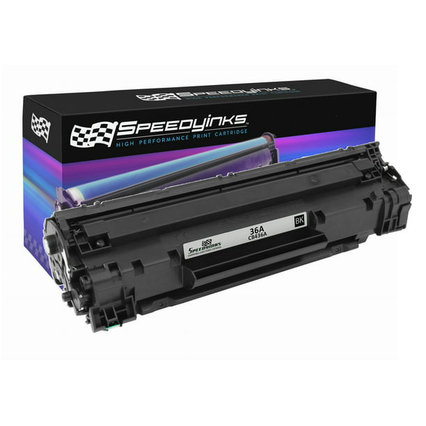 SpeedyInks - Replacement for HP 36A CB436A Black Toner for use in LaserJet M1522n MFP, LaserJet M1522nf MFP, LaserJet P1505, & LaserJet P1505n - Walmart.com