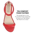 thumbnail image 5 of Journee Collection Womens Peytonn Back Heel Zip Ankle Strap Sandals, 5 of 6