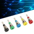 thumbnail image 4 of Zócalo Banana Socket 2 Mm Latón Seguro 5 Colores Montaje En Panel Poste De Unión Para Electrónica Barcos RVs, 4 of 7