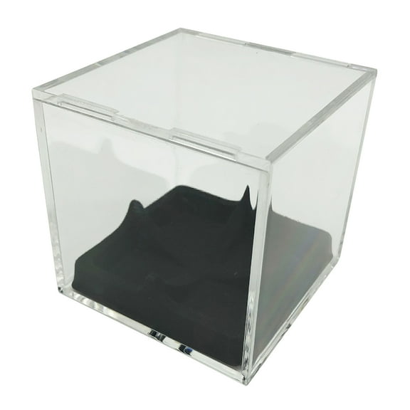said Baseball Display Case Cube Baseball Holder Baseball Autograph Display Case with Base