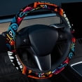 thumbnail image 2 of Graffiti 14.5 Inch Printing PVC Leather Auto Accessories Car Wheel Cover Steering Wheel Covers, 2 of 6