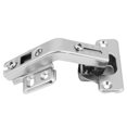thumbnail image 2 of Zerodis Corner Fold Hinge 135 Degree Angle Hinge Connection With Screws For Cabinet Door, 2 of 8