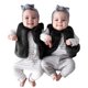 thumbnail image 1 of Gibobby Chamarra de invierno para niños y niñasNiño bebé niños niñas invierno vello polar abrigo prendas de vestir chaleco grueso a de viento cálido abri(Negro, 6-12 Meses), 1 of 5