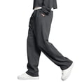 thumbnail image 3 of CCRFTGI Mens Cargo Pants Casaul Workout Hiking Pants Active Elastic Mens Joggers Baggy Sweatpants with Pockets Drawstring Dark Gray M, 3 of 6