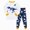 R121-Yellow, variant on NOLDARES Kids Boys Pajamas Dinosaur Long Sleeve 2 Piece Cotton Set Toddler Sleepwear Cute Print Soft Pjs for Boys,Red,3-4 Y