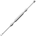 thumbnail image 1 of Ear Pick Dual Head Ear Cleansing Tool Stainless Steel Earwax Curette Removal Safe Ear Care Cleaner 2, 1 of 6