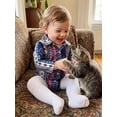 thumbnail image 3 of Baby Boy Cowboy Romper Shirt Button Down Lapel Neck Long Sleeve  one-piece  Western Clothes, 3 of 9