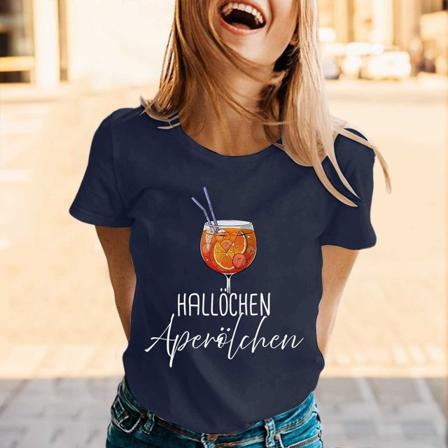 MKLEKYY Camiseta Mujer Camisetas Para Mujer, Camisetas Gráficas, Ropa De Verano, Top De Manga Corta 917 Talla XXL