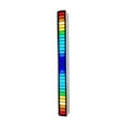 thumbnail image 1 of Luz de coche LED Lámpara de ritmo musical colorida Control de voz Iluminación decorativa de escritorio Luz de atmósfera, blanco Noticed EL002231-01, 1 of 2